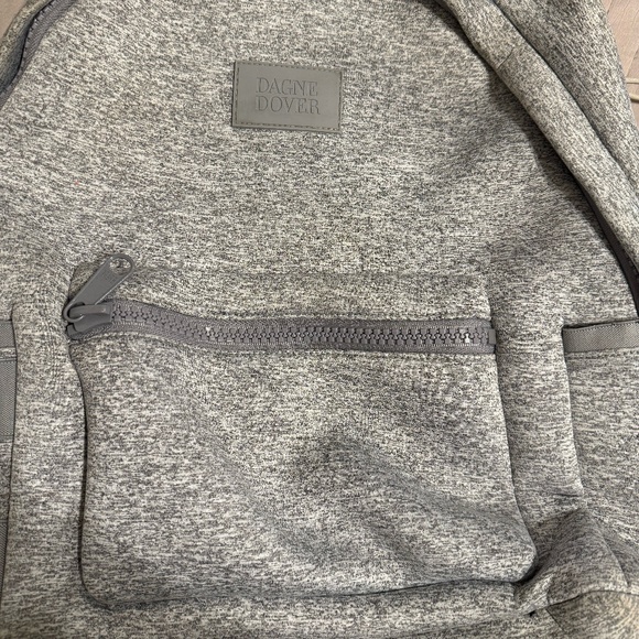 Dagne Dover Handbags - Dagne Dover Dakota Neoprene Large Backpack in Light Heather Grey